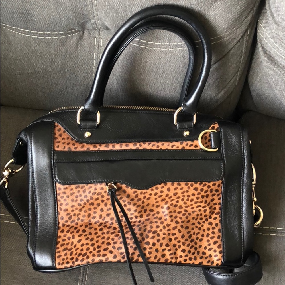 Cheetah print Rebecca Minkoff handbag